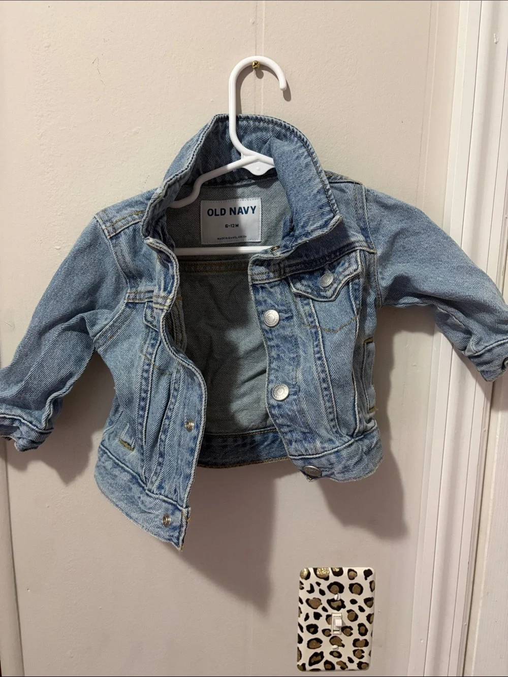 Old Navy Light Wash Denim Jacket for Kids